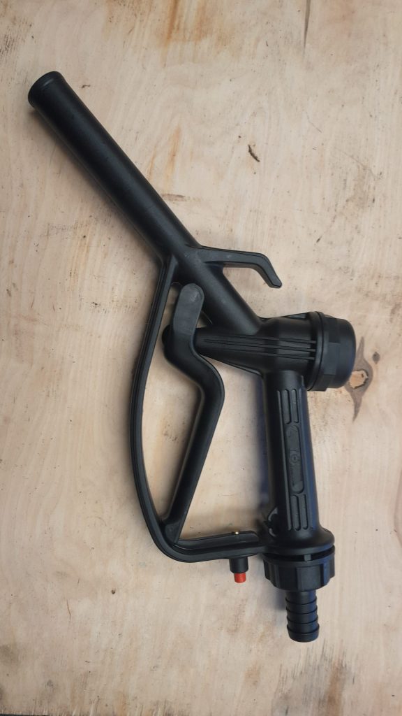 FILLING GUN 20 POLYPROPYL. INOX NBR