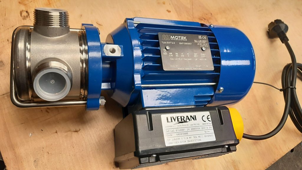 Liverani Junior, 2800 rpm, 0.45 kw, MF, BSP-M DN32 Maistinis sulčių siurblys